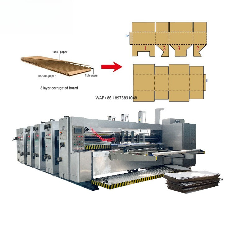 Die Cutting Machine - Máquina Automática para Fabricación de Cajas