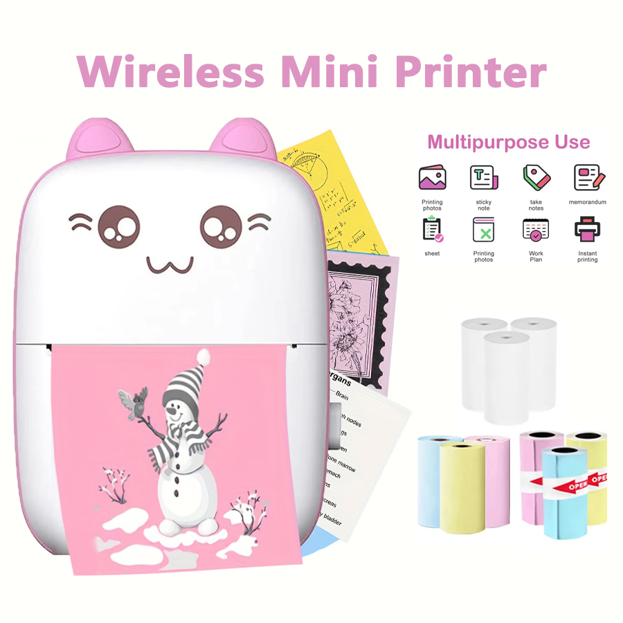 Commercial Photo Printer - Mini impresora portátil de 58mm, impresora