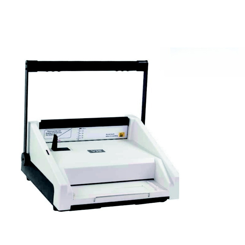 Commercial Document Printing - Máquina encuadernadora de 12 agujeros, fácil