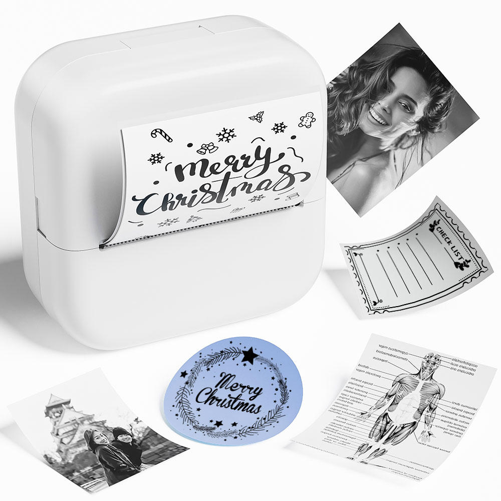 Commercial Photo Printer - Phomemo-Mini impresora térmica portátil M02X, impresión