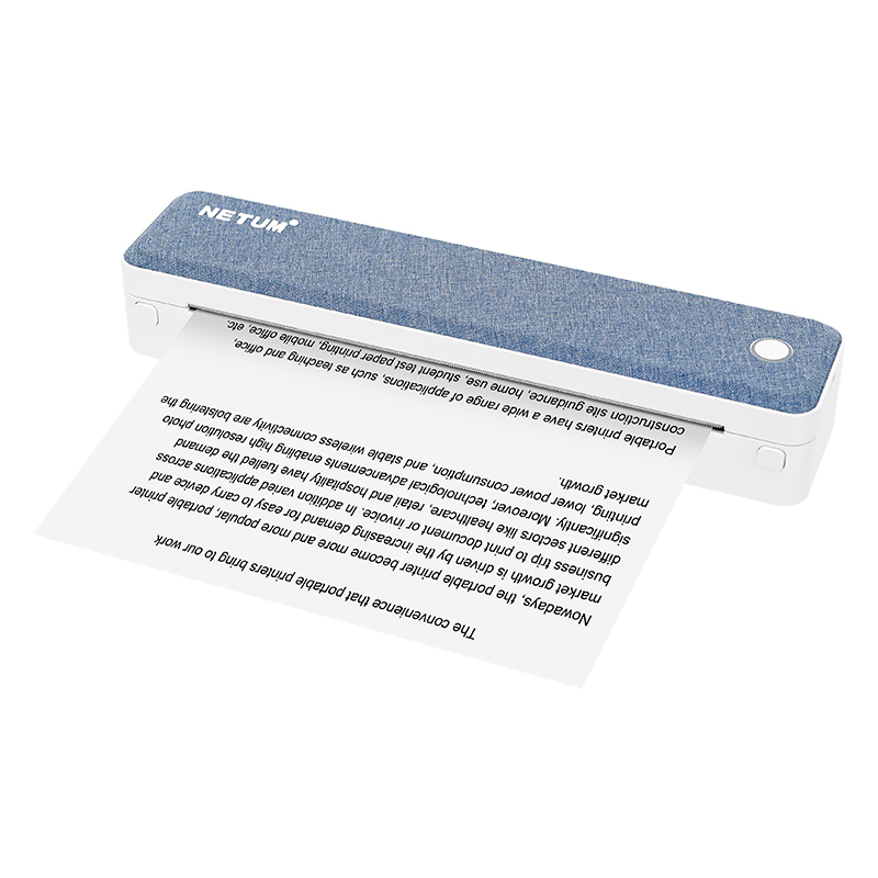 Commercial Document Printing - Impresora Térmica Portátil A4 Bluetooth para