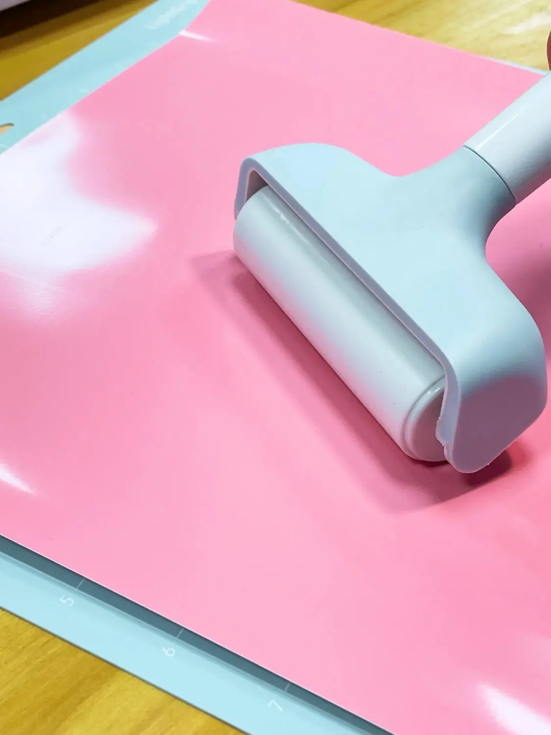 Heat Press Teflon Sheet - Rodillo de goma para manualidades Cricut/Silhouette,
