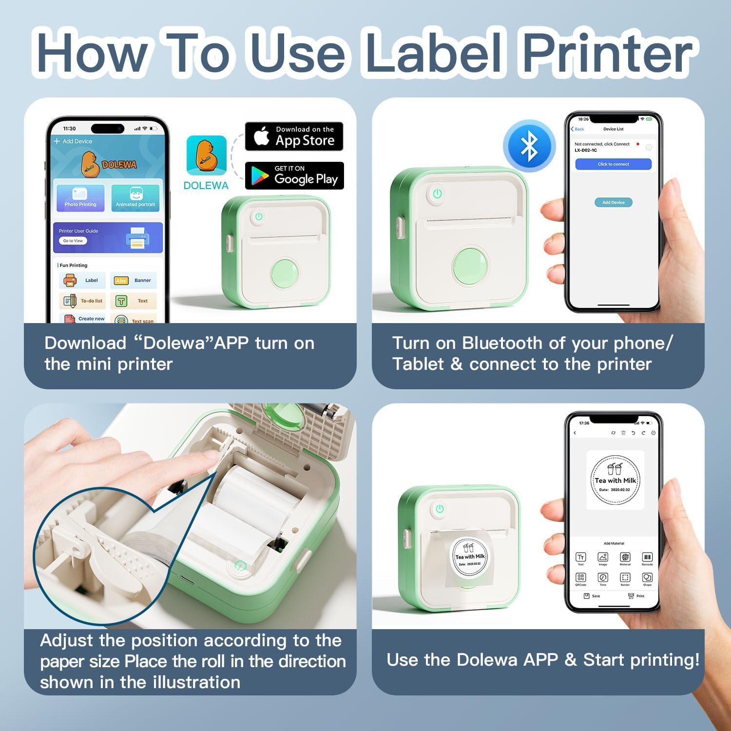 DOLEWA-impresora de pegatinas  - Commercial Photo Printer reseña y precio