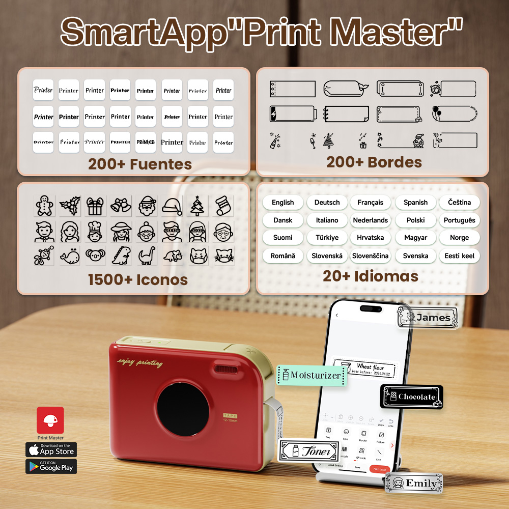 Impresora de Etiquetas Phomemo - Commercial Photo Printer reseña y precio