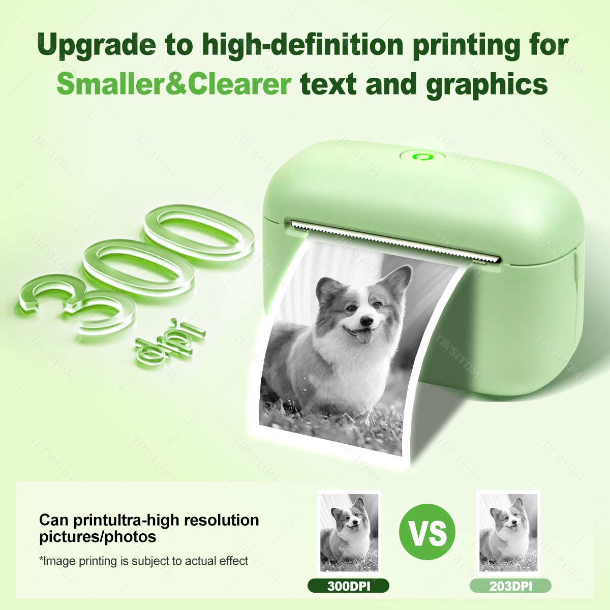 Mini impresora térmica de etiq - Commercial Photo Printer reseña y precio