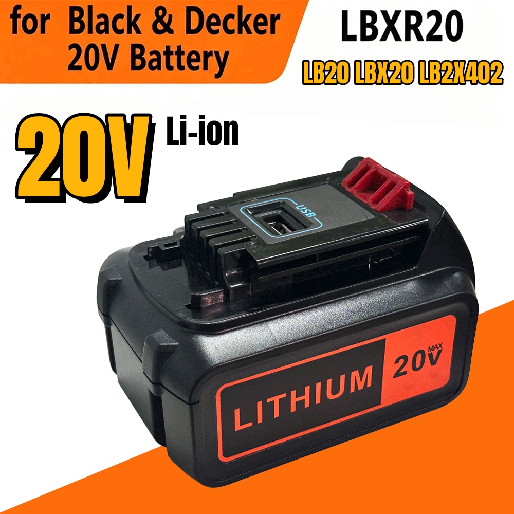 Batería de Repuesto LBX20 de A - Black+Decker Tool 20V Max reseña y precio