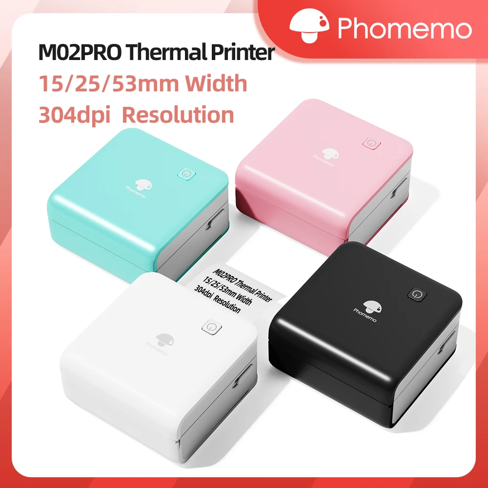 Phomemo M02Pro Mini impresora  - Commercial Photo Printer reseña y precio