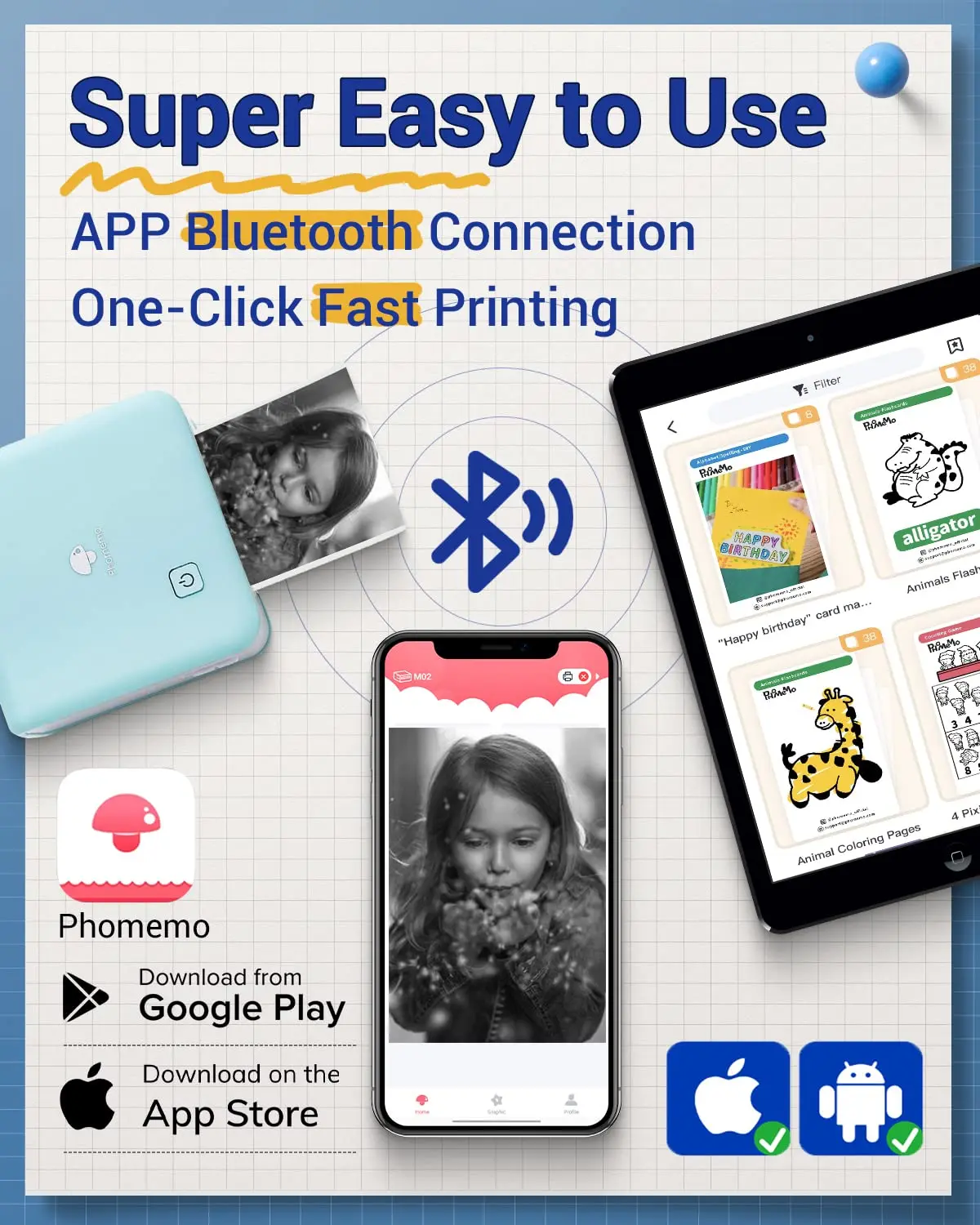Phomemo M02Pro Mini impresora  - Commercial Photo Printer reseña y precio