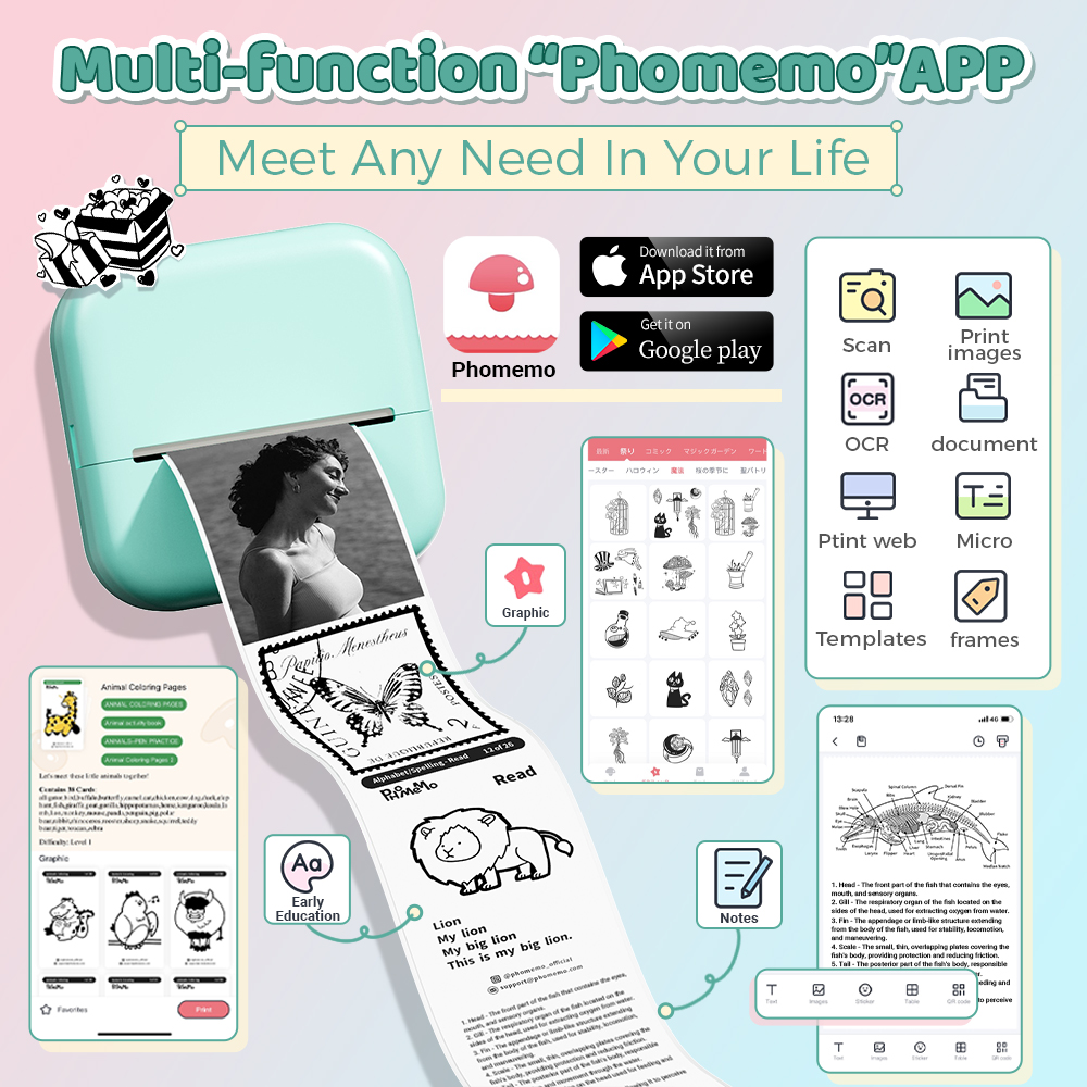 Phomemo-Mini impresora térmica - Commercial Photo Printer reseña y precio
