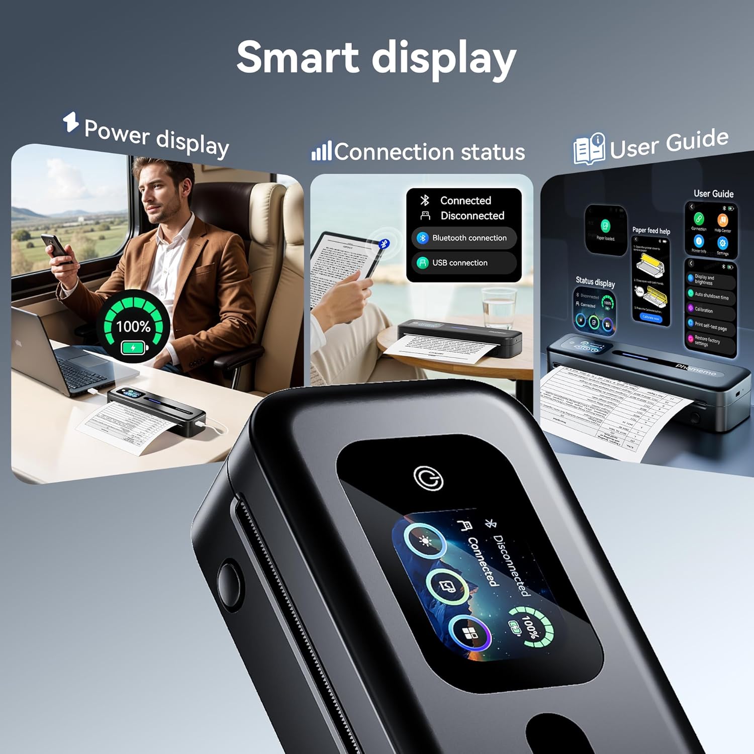 Impresora portátil con pantall - Commercial Photo Printer reseña y precio