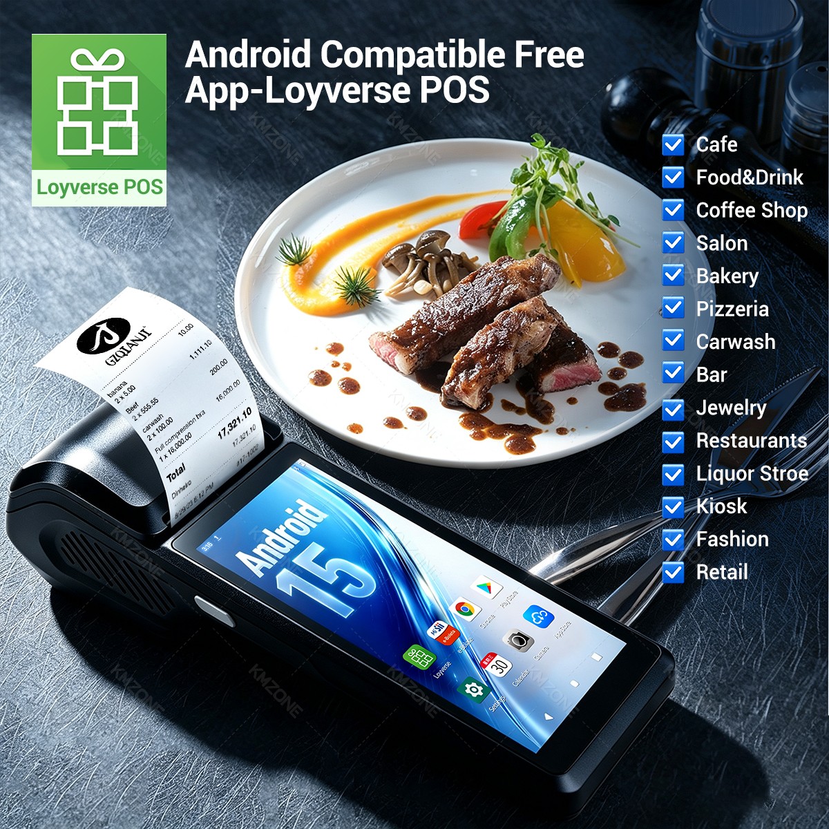 Terminal PDA Android 15 3G32G  - Commercial Printing Paper reseña y precio