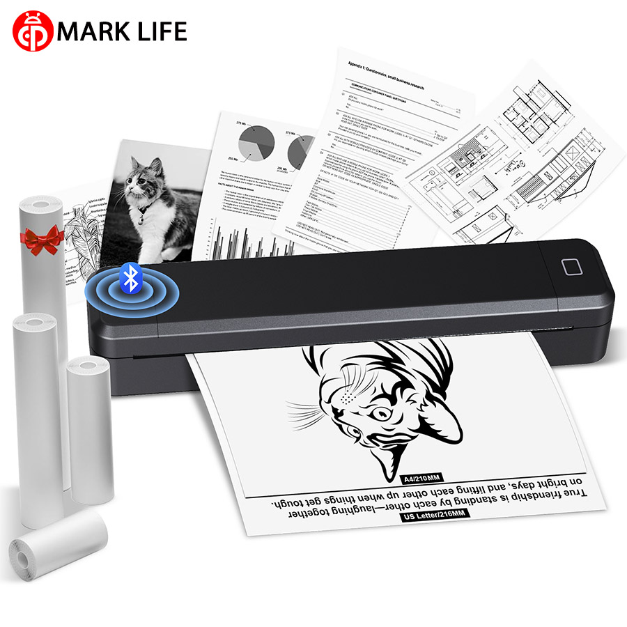 Impresora térmica Marklife A4, - Commercial Document Printing reseña y precio